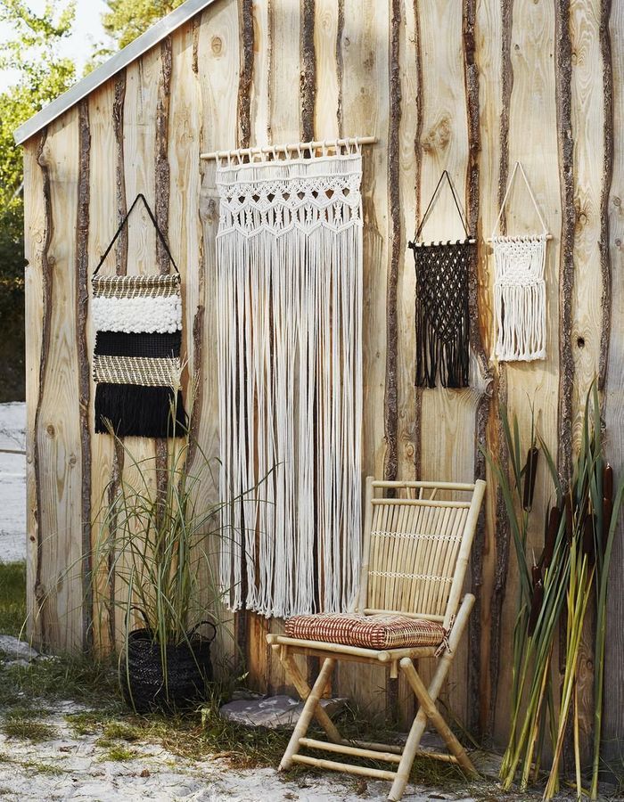 Rideau Terrasse Exterieur Installer Un Macrame Xxl Pour Adopter Une Atmosphere Boho
