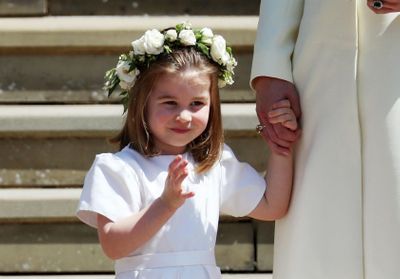 Photos-Mariage du prince Harry et Meghan Markle : George et Charlotte, magnifiques enfants d'honneur
