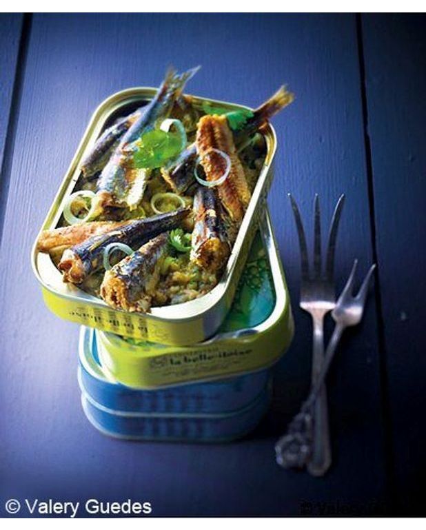 Boîte de sardines au caviar d’aubergine pour 4 personnes Recettes Elle à Table