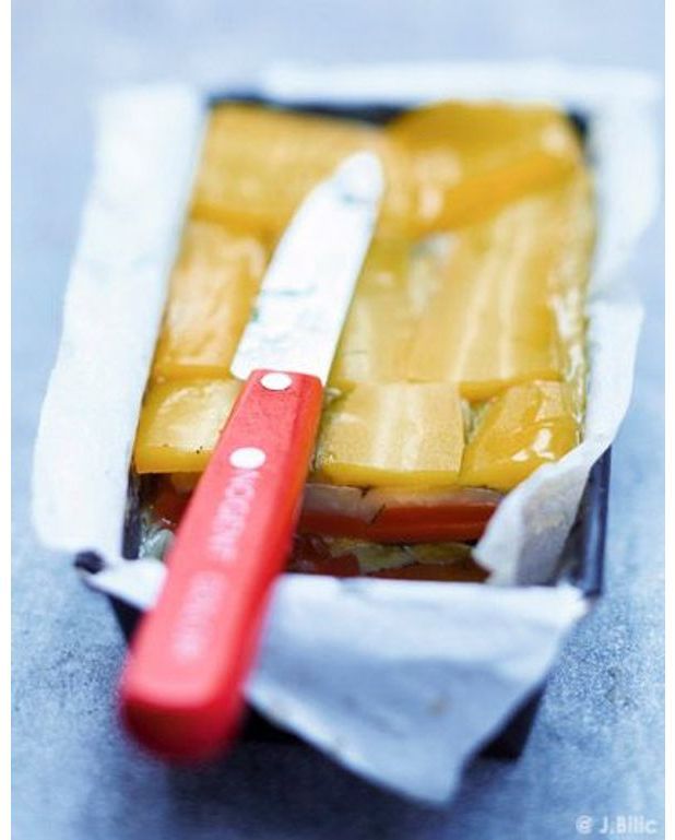 Terrine de légumes pour 6 personnes Recettes Elle à Table