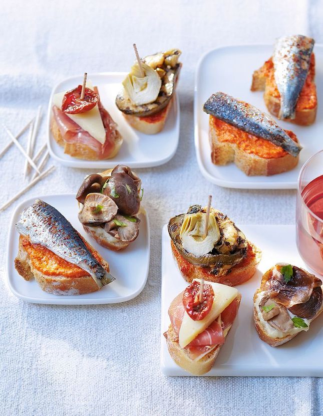 Tapas et antipasti recettes de cuisine Tapas et antipasti Elle à Table