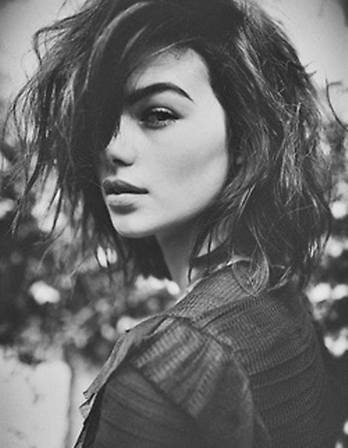 coiffure cheveux courts dégradés