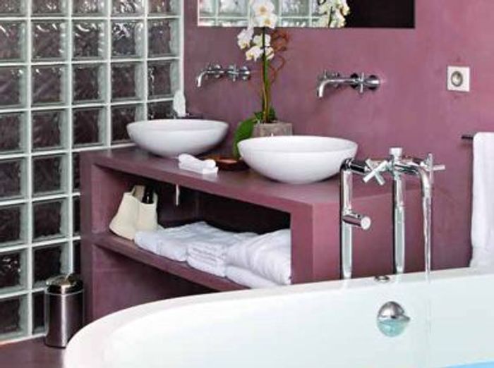 Une chambre avec salle de bains, un rêve de bien être elle ... De bains Chambre salle décor