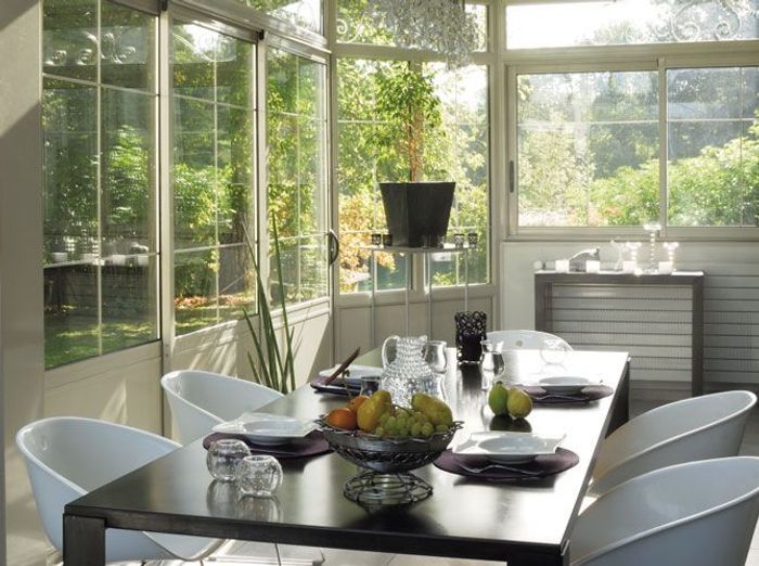 Véranda : à chaque maison son style ! elle décoration Zinc Véranda désign