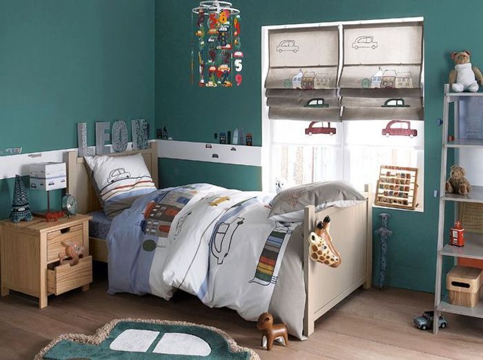 Chambres de garçon : 40 super idées déco elle décoration Turquoise bébé de Chambre idées
