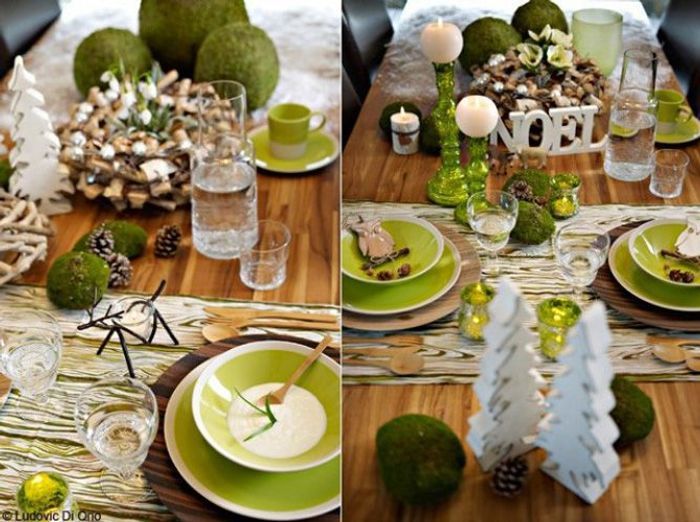 Nos 40 idées déco pour une table de réveillon sur son 31 ! elle ... Décor de Ovale table cuisine