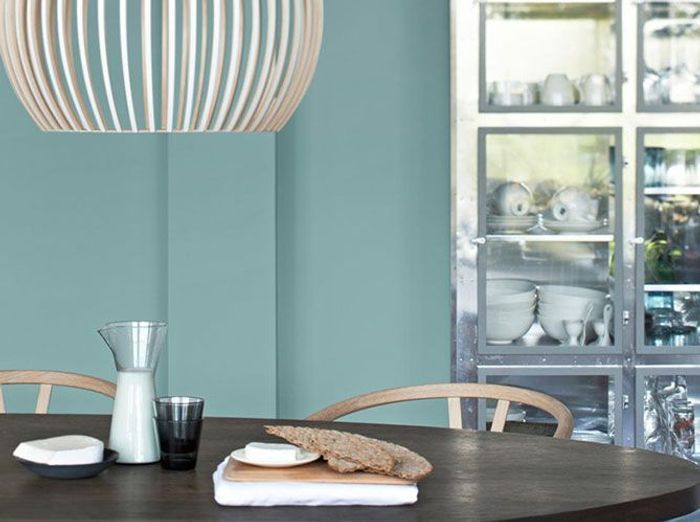 Mettez de la couleur en cuisine elle décoration Couleur cuisine de table désign