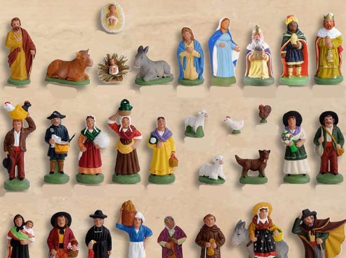 Crèche De Noël Complète - Figurines En Résine Peinte Main - Scène De La Nativité - Décoration Maison Ou Église - 11