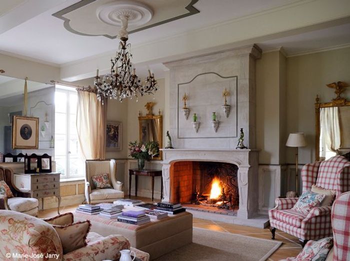 Nos 50 plus belles cheminées elle décoration Cheminée décor Vieille