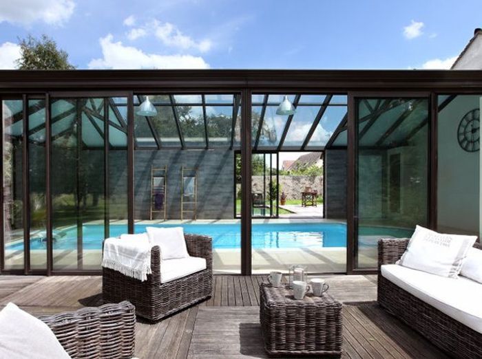 13 jolies vérandas pour s'inspirer elle décoration Toiture décor Véranda