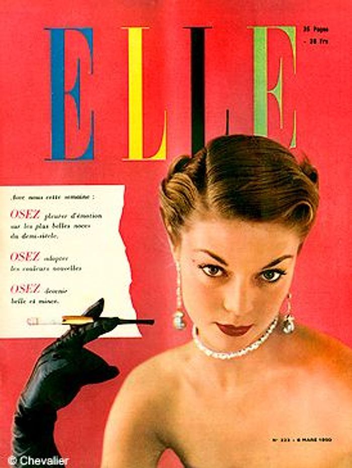 Mars 1950 On s'inspire de la mode des années 50 Elle
