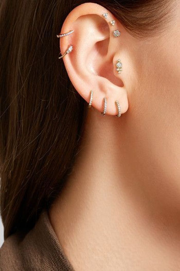 Diamond Ear Piercings Pictures 63
