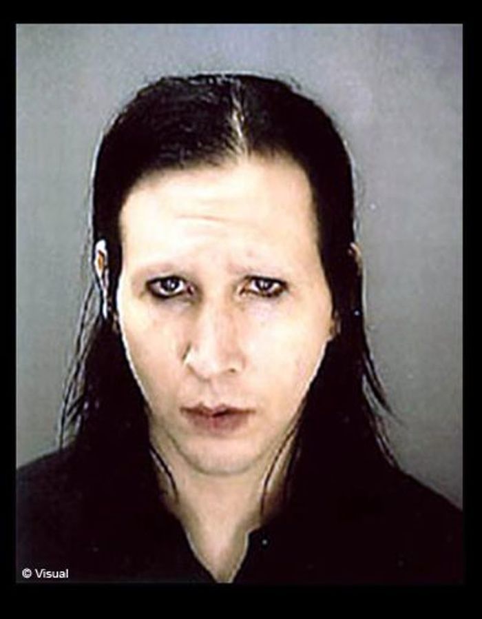Marilyn Manson Les meilleurs mugshots de stars Elle