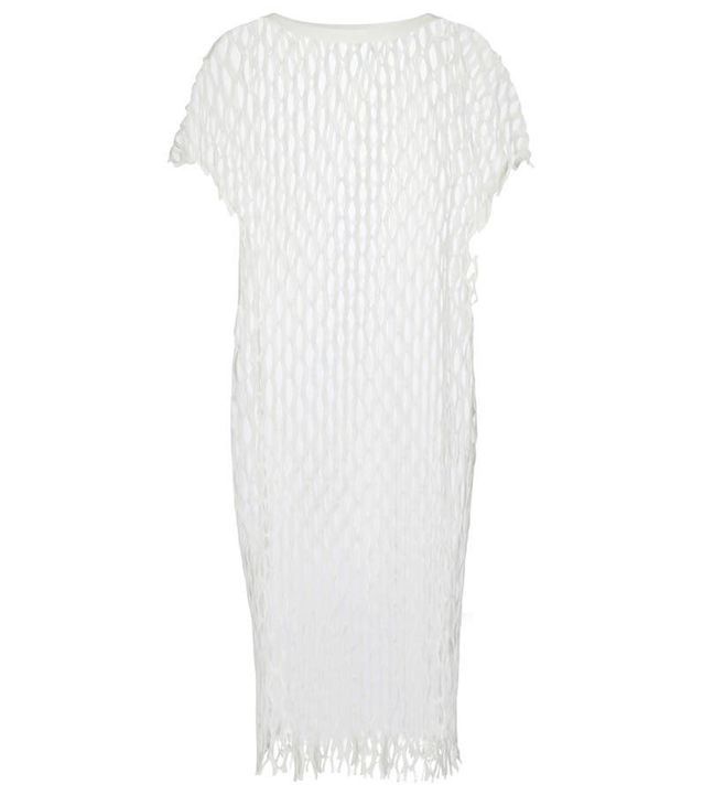 Tendance mode printemps : des sacs aux vêtements, le filet s’impose Robe filet Dries Van Noten sur Mytheresa - Tendance mode printemps : des sacs aux vêtements, le filet s’impose