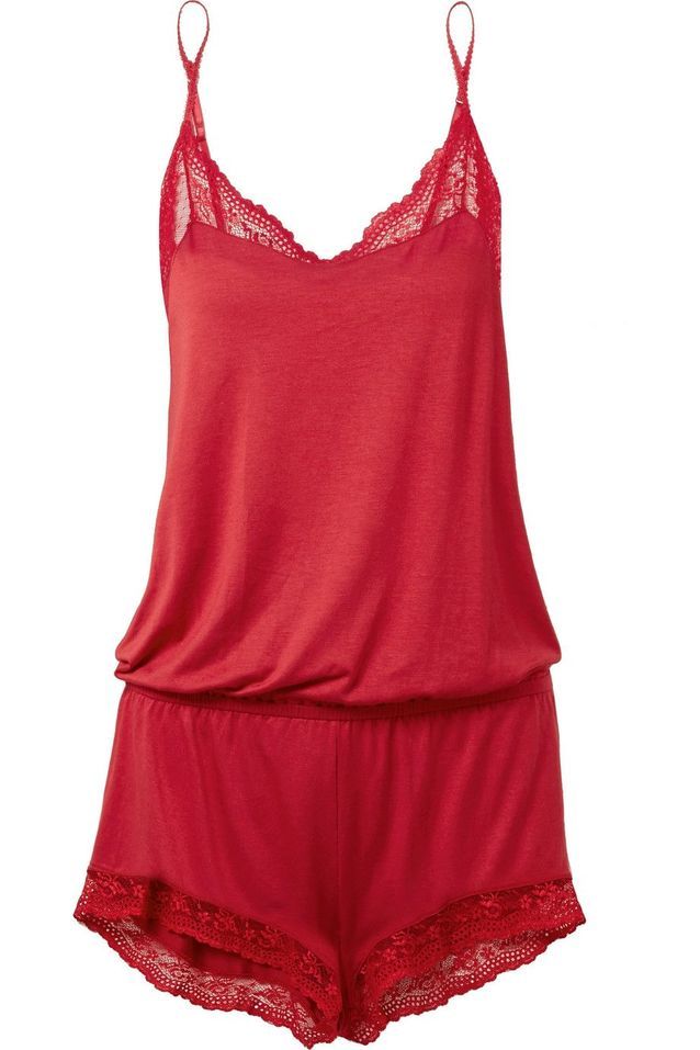 Lingerie Rouge S Lection De Sous V Tements Rouges Elle