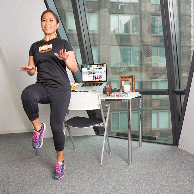 Sport au bureau : les exercices de sport à faire au bureau - Elle