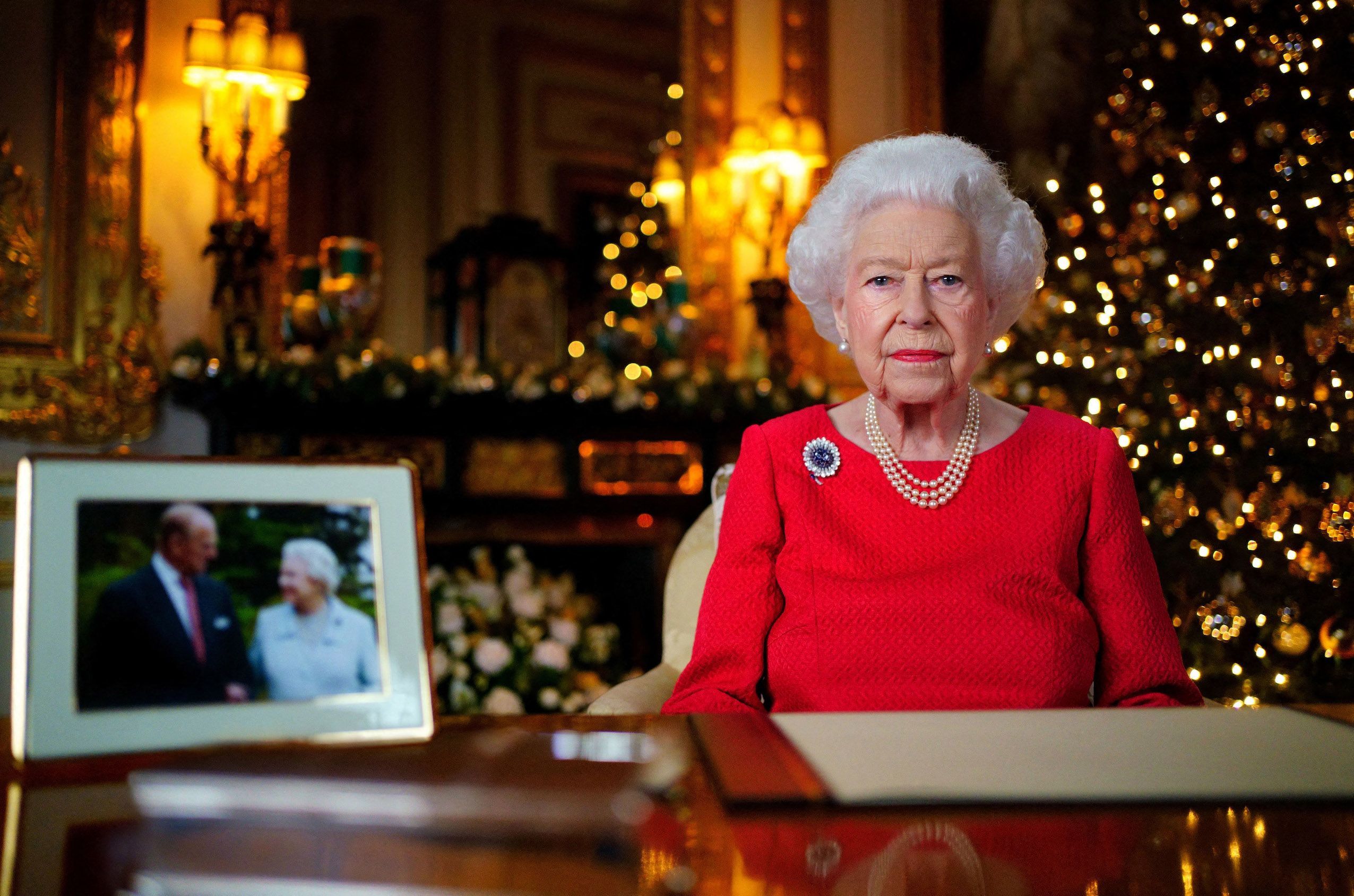 Exposé Sur La Famille Royale D Angleterre Elisabeth II : son tendre hommage au prince Philip lors de son discours de  Noël - Elle