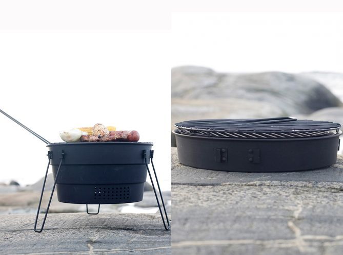 Barbecue design et portable : notre choix Elle Décoration Recherche petits barbecues pour grillades nomades Elle