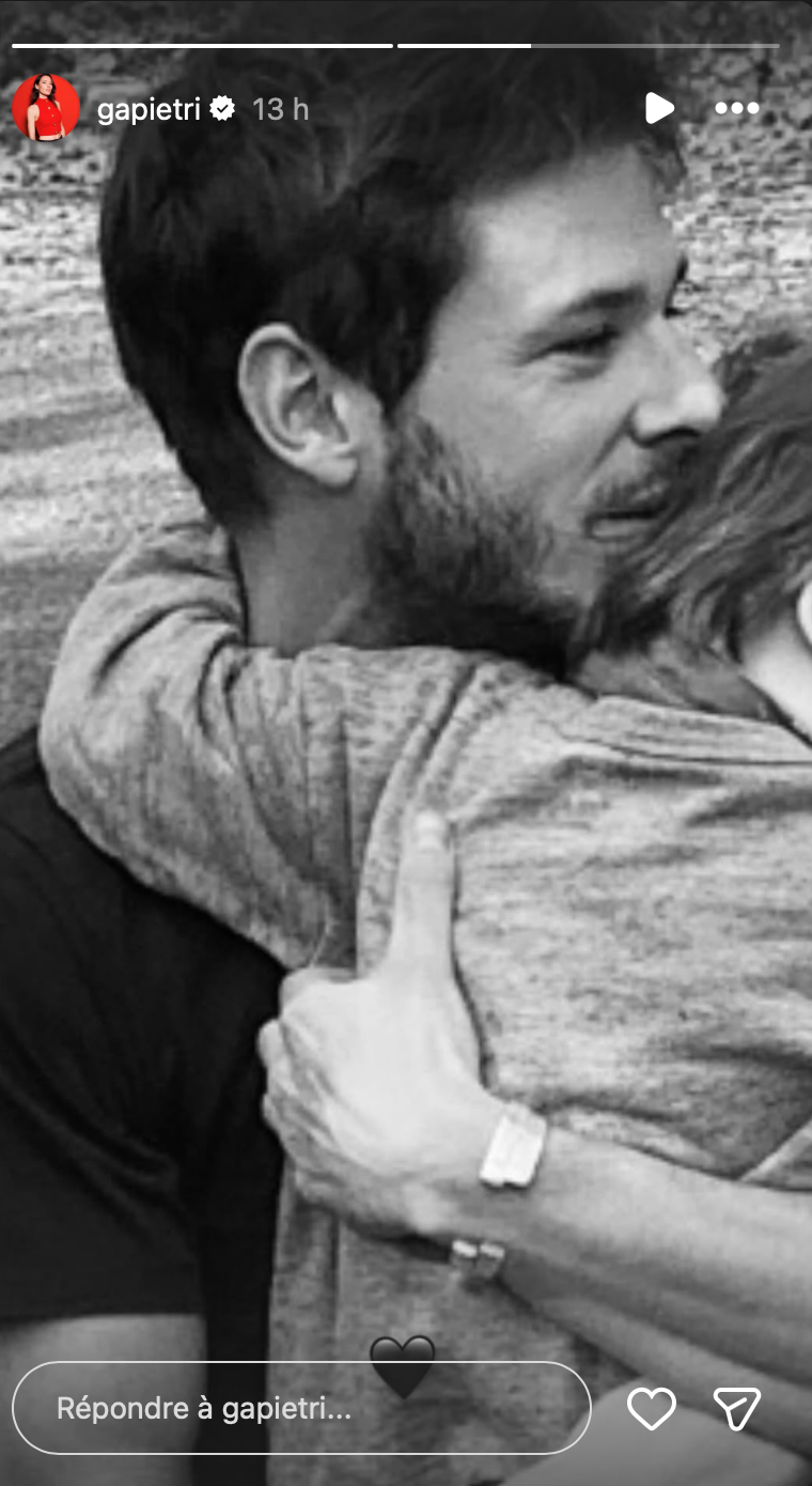 Gaspard Ulliel et son fils