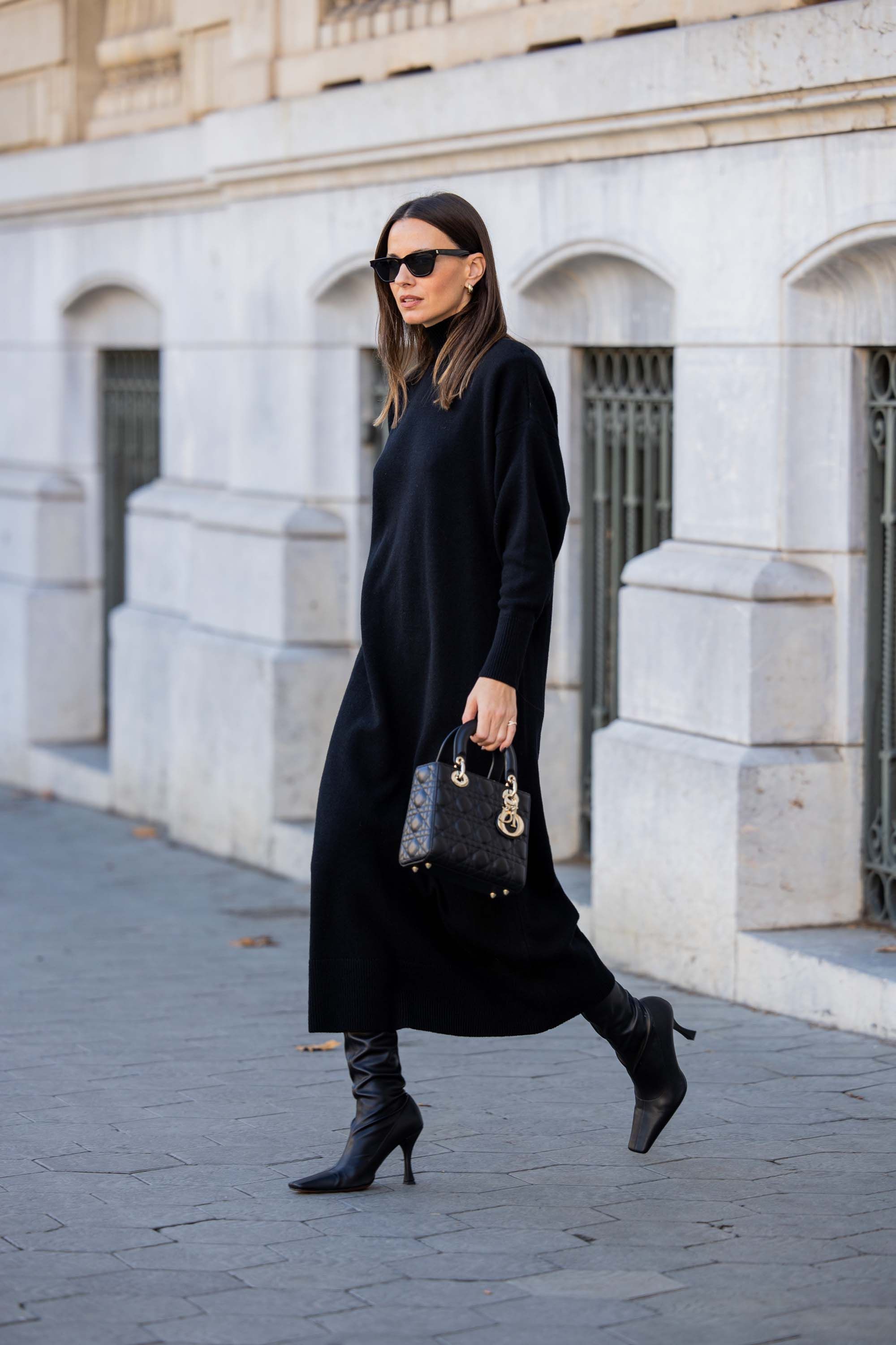Robe pull 2025 et bottes