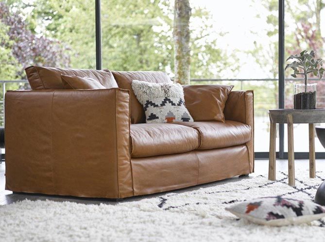Leçon de déco : comment faire entrer le cuir dans sa maison ? - Elle