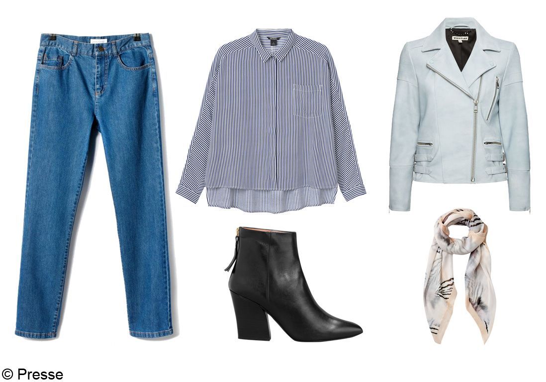 Jean taille haute : comment porter le jean taille haute - Elle