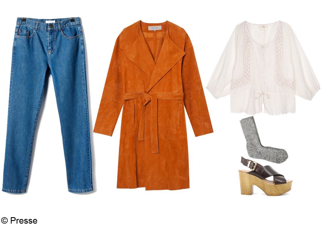 Jean taille haute : comment porter le jean taille haute - Elle