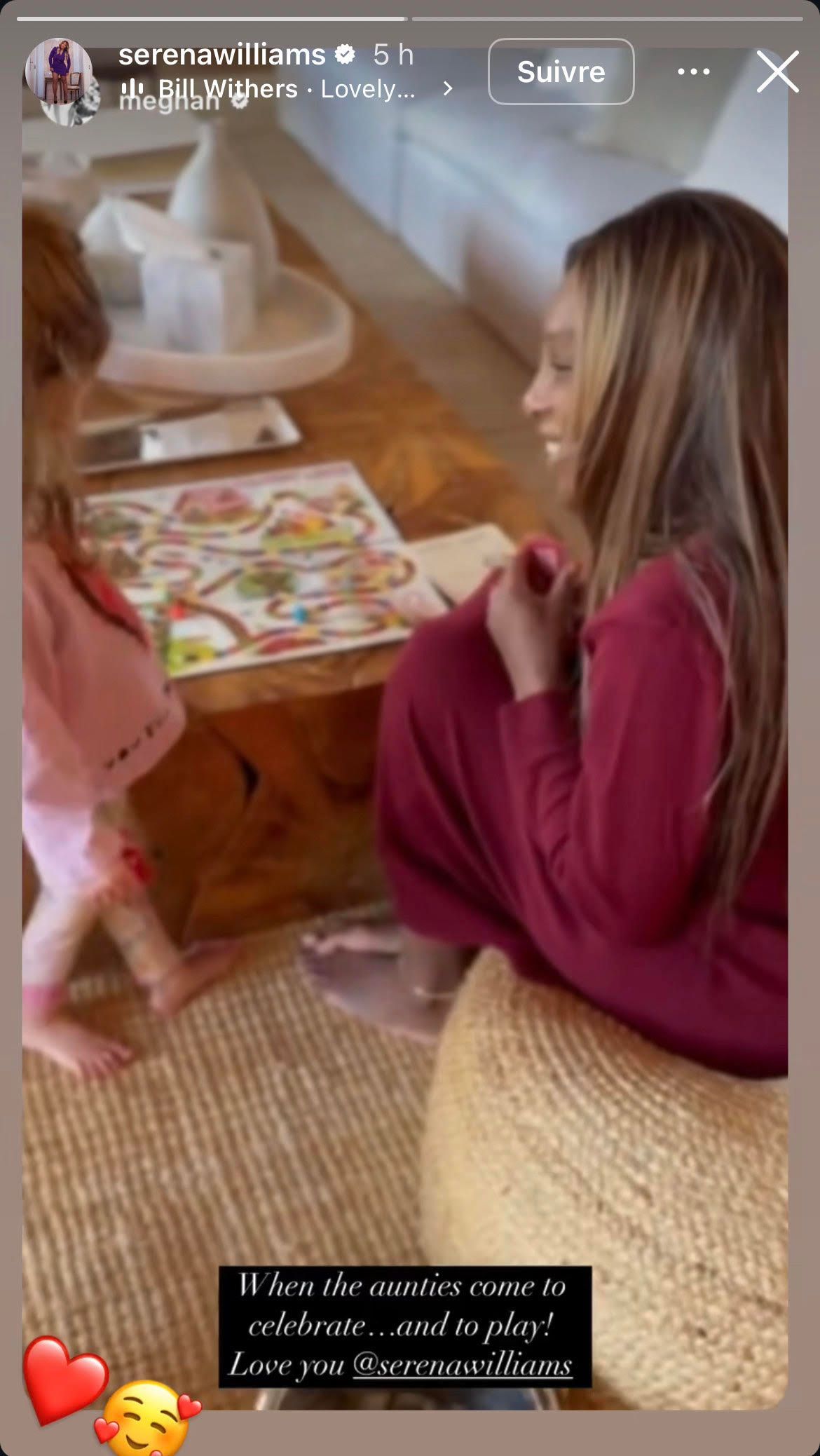 Meghan Markle partage de tendres images de sa fille Lilibet avec une amie  proche