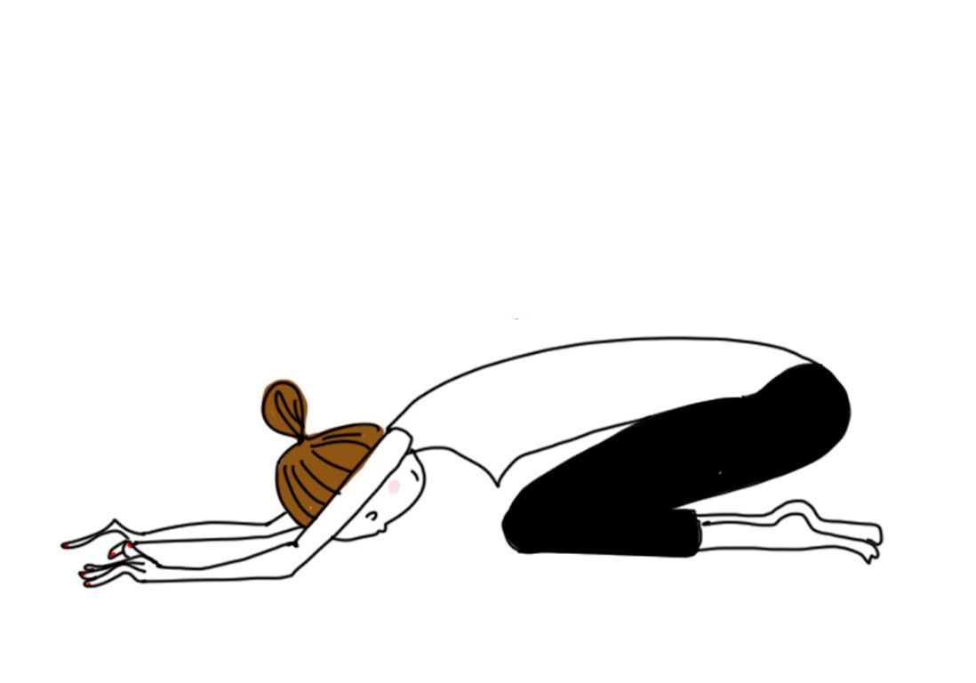 yoga-posture-Balasana