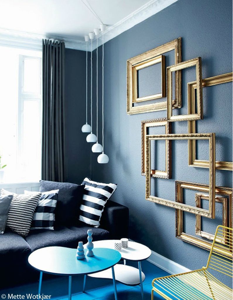 10 idées pour organiser ses cadres au mur Elle Décoration
