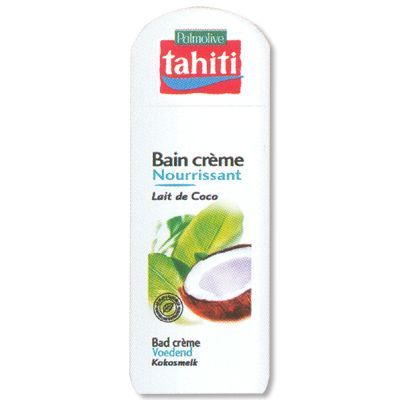 Tahiti bain crème nourissant lait de coco