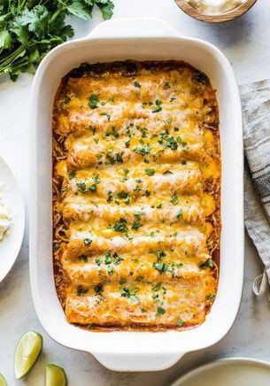 193 Enchiladas au poulet et au fromage