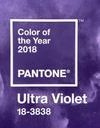 L’Ultra violet, la couleur de 2018 par Pantone qui nous laisse perplexe