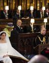 Mariage princier : pourquoi y avait-il un siège vide entre William et Meghan ?