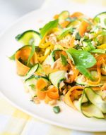 Salade de courgettes crues à la thaïe