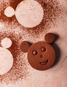 Sablés oursons au chocolat