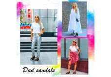 Street-style : comment porter les « dad sandals », tendance de l’été ? 