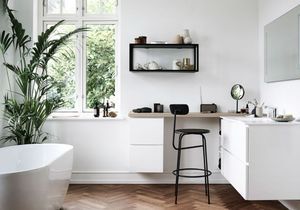 La salle de bains blanche, un basique facile à décorer