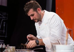 Top Chef :  Fabien surprend avec son menu chic à 8 euros