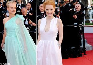 Jessica Chastain vs Diane Kruger : leur match mode à Cannes