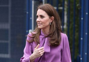 Kate Middleton : élégante en veste en tweed intemporelle 