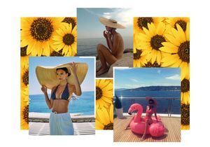 Emrata, Kendall Jenner, Louise Follain : romantiques avec un chapeau de paille