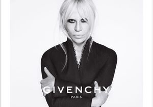 Givenchy : de nouvelles images de la campagne avec Donatella Versace