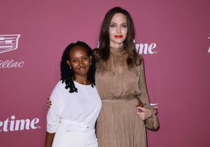 Angelina Jolie et sa fille Zahara, complices lors de la soirée « Power of Women »