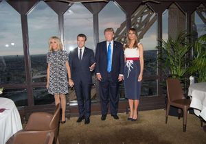 Brigitte Macron et Melania Trump : un dîner à Paris 