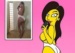 Découvrez Kim Kardashian et Kanye West en personnages de Simpson