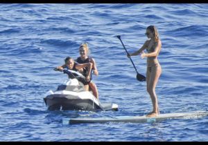 Doutzen Kroes et Candice Swanepoel : les photos de leurs vacances à Ibiza
