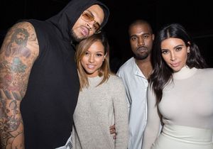 Kim Kardashian aurait snobé la copine de Chris Brown à une soirée