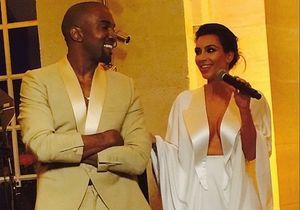Kim Kardashian et Kanye West, leur mariage spectaculaire en Italie
