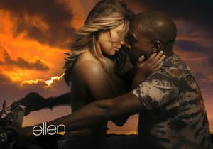 Kim Kardashian seins nus dans « Bound 2 », le clip sexy de Kanye West 